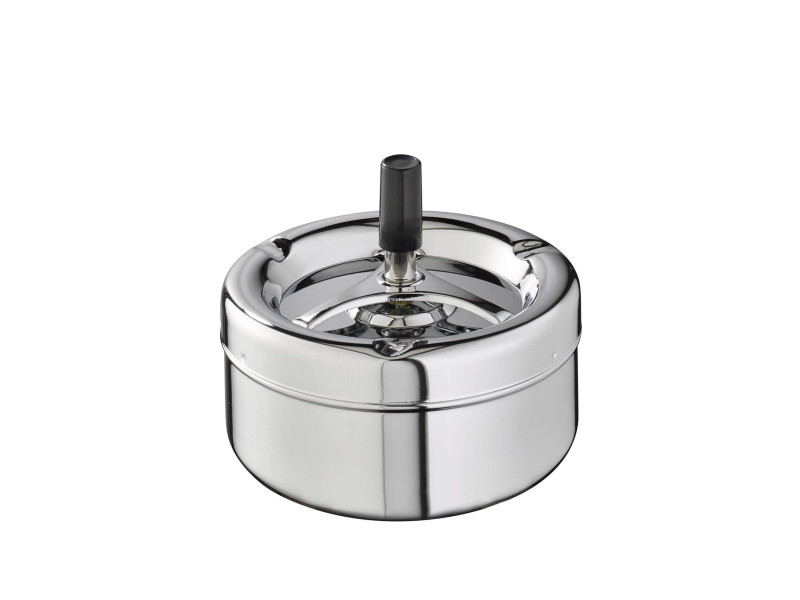 APS Cendrier rotatif PUSH, argent