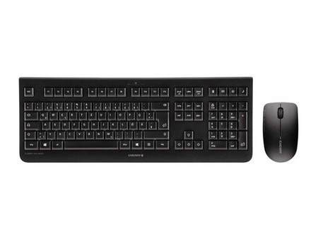 CHERRY Kit clavier AZERTY & souris DW 3000, sans fil, noir