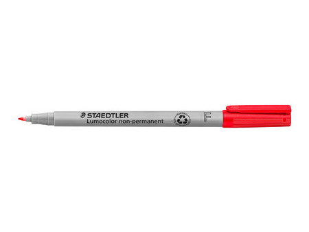 STAEDTLER Marqueur non permanent 316F Lumocolor, bleu