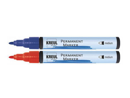 KREUL Marqueur permanent, medium, vert clair