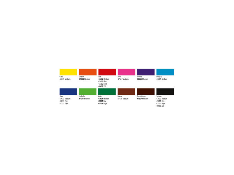 KREUL Marqueur permanent, medium, violet