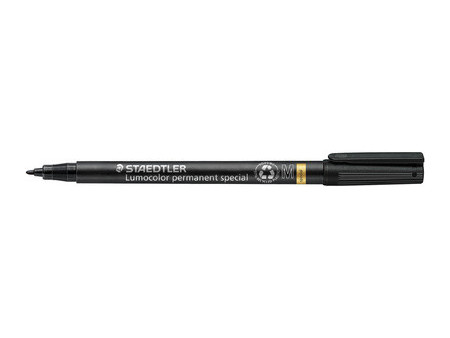 STAEDTLER Marqueur permanent 319M Lumocolor spécial, noir