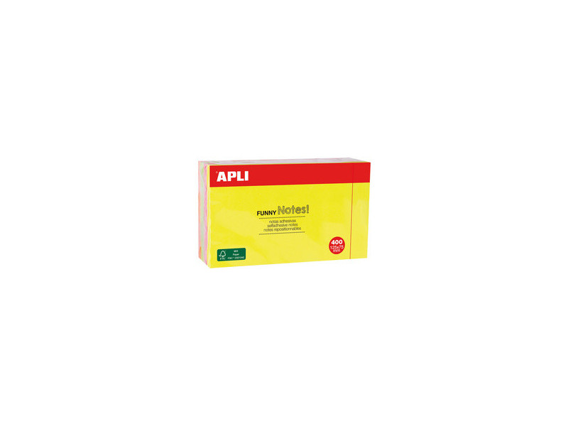 APLI Cube de notes adhésives 'FUNNY Notes!', 75 x 75 mm
