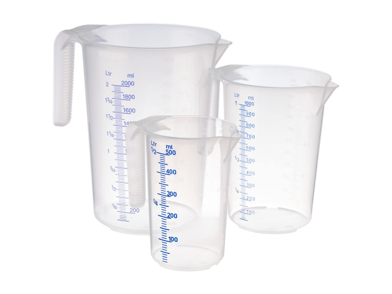 APS Pichet mesureur STACKABLE, 2,0 litres, transparent