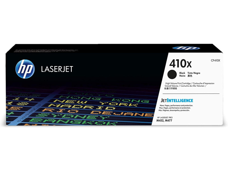 hp Toner hp 410X pour Color LaserJet Pro M452dn, noir