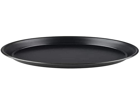 APS Plaque à pizza, diamètre: 400 mm, noir