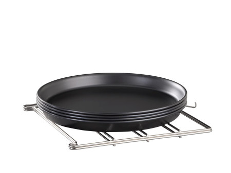 APS Support pour 4 plaques à pizza, (L)260x(P)250x(H)260 mm
