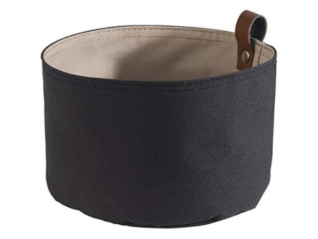 APS Corbeille à pain, diamètre: 170 mm, gris foncé / beige