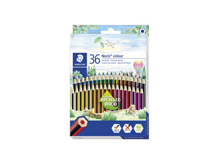 STAEDTLER Crayon de couleur Noris Colour, étui carton de 12
