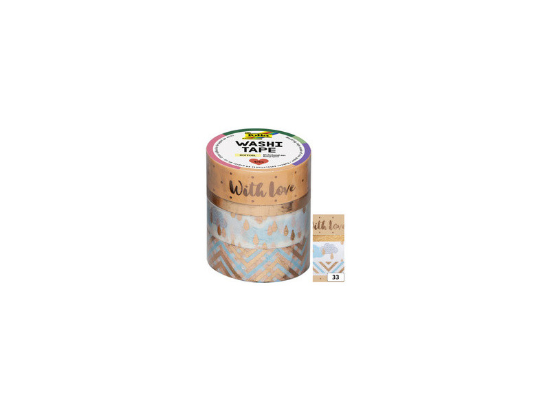 folia Rubans autocollants déco Washi-Tape HOTFOIL CUIVRE