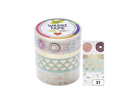 folia Rubans autocollants déco Washi-Tape HOTFOIL CUIVRE
