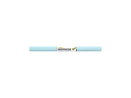 folia Rouleau de papier crépon, 500 mm x 2,5 m, jaune