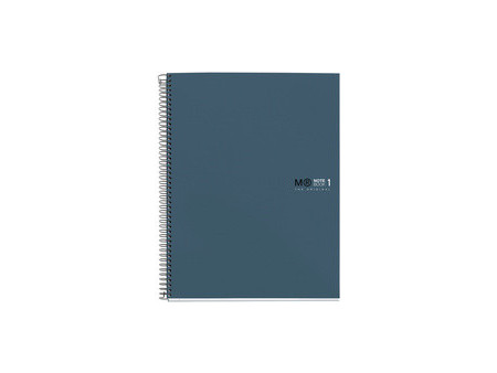 MIQUELRIUS Cahier à spirale 'Notebook THE ORIGINAL' A5, aqua