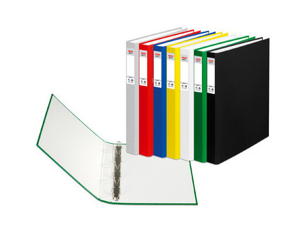 herlitz Classeur à anneaux maX.file protect, A4, mécanisme