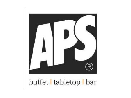 APS Set chafing dish, 4 pièces, acier inoxydable noir