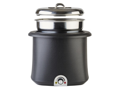 APS Soupière électrique, diamètre: 380 mm, noir
