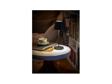 APS Lampe de bureau rechargeable à LED MERLE, noir