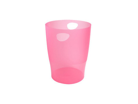 EXACOMPTA Corbeille à papier ECOBIN, 15 litres, rouge carmin