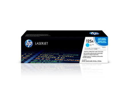 hp Toner hp 125A pour Color LaserJet CP1215, cyan