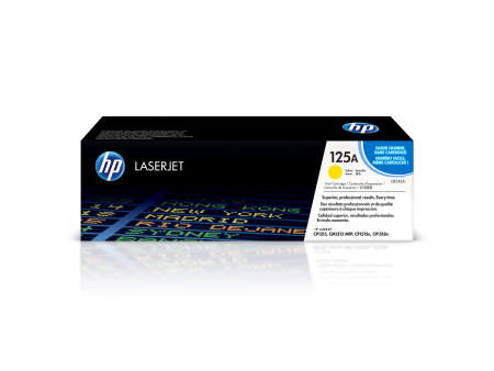 hp Toner hp 125A pour Color LaserJet CP1215, jaune