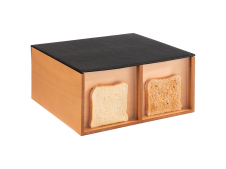APS Boîte pour buffet TOAST BOX, 360 x 335 x 175 mm, chêne