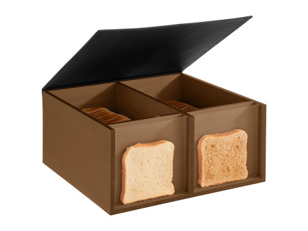 APS Boîte pour buffet TOAST BOX, 360 x 335 x 175 mm, chêne