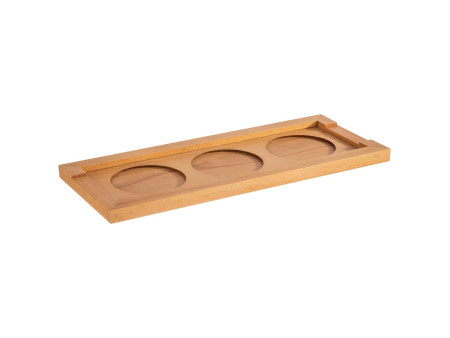 APS Planche de buffet pour carafes, chêne naturel