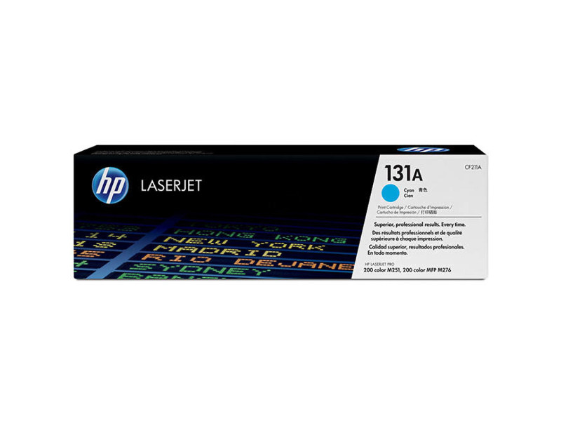 hp Toner hp 131A pour LaserJet Pro M251n, cyan