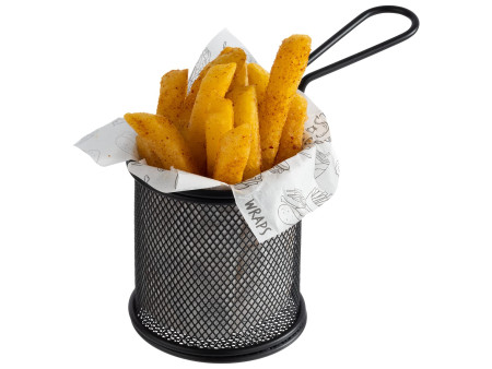 APS Panier de service pour friture SNACKHOLDER, 90 mm, noir