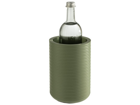 APS Rafraîchisseur de bouteille ELEMENT, béton strié, vert