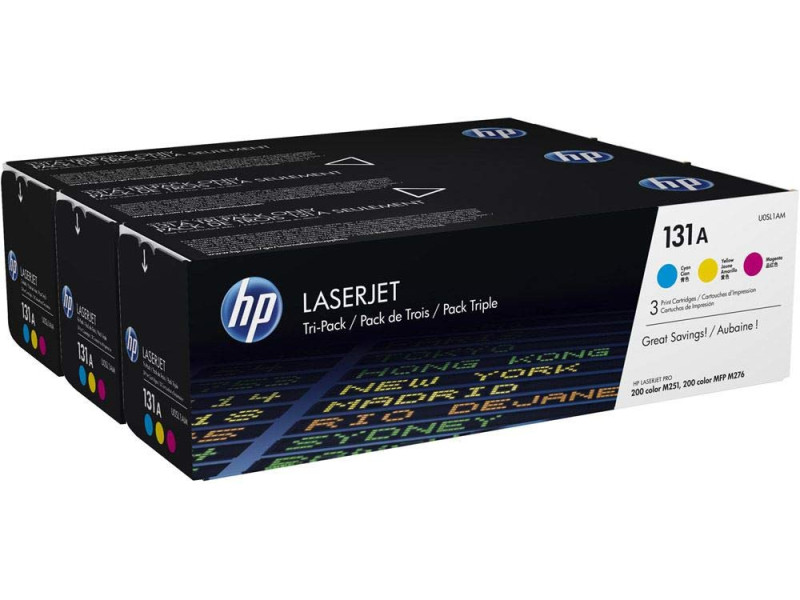 hp Toner hp 131A pour LaserJet Pro M251n, 3 couleurs