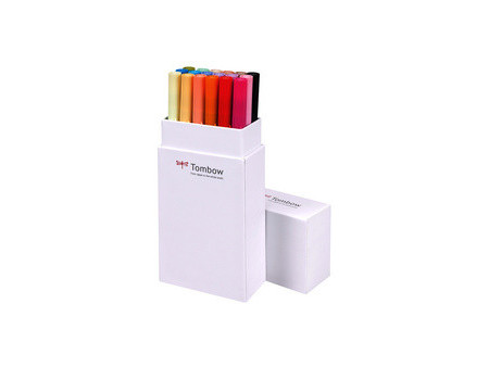 TOMBOW Feutre double pointe 'ABT DUAL BRUSH PEN', couleurs