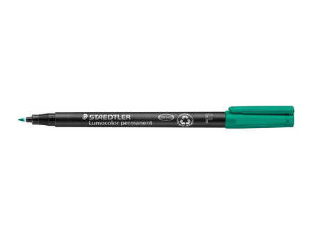 STAEDTLER Marqueur permanent 318F Lumocolor, bleu