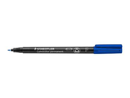 STAEDTLER Marqueur permanent 318F Lumocolor, jaune