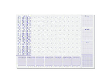 sigel Sous-main bloc papier 'Memo', 595 x 410 mm