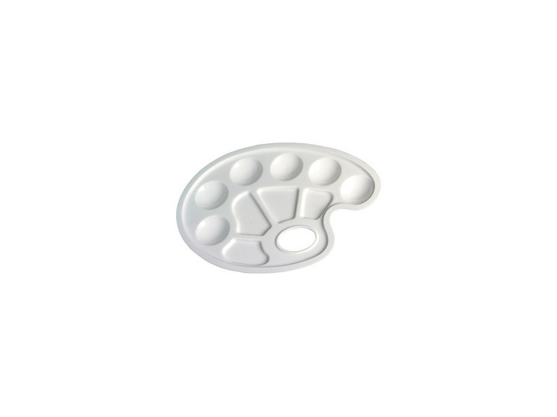 herlitz Palette de mélange pour peinture, en plastique