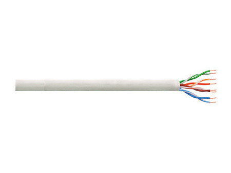LogiLink Câble d'installation, Cat.5e, U/UTP, 305 m, gris