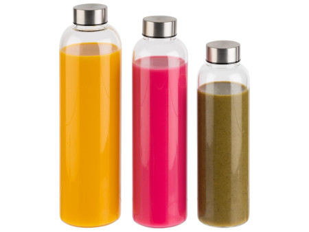 APS Gourde EVERFILL, en verre, 0,55 litre, transparent