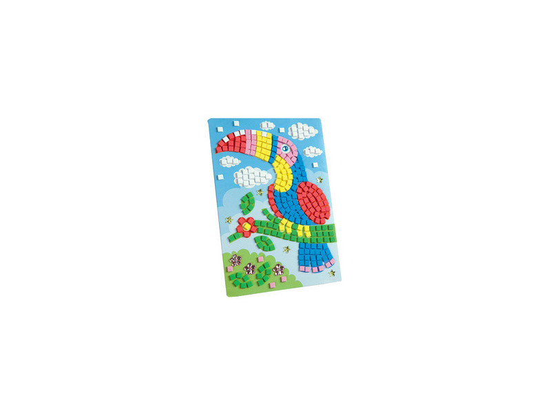 folia Mosaique de mousse caoutchouc 'perroquet', 405 pièces