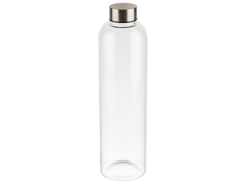 APS Gourde EVERFILL, en verre, 1 litre, transparent
