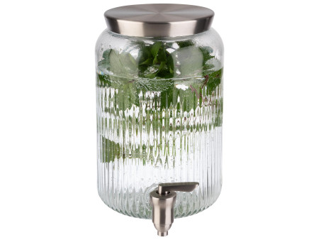 APS Distributeur à boisson, 3,8 litres, verre/inox