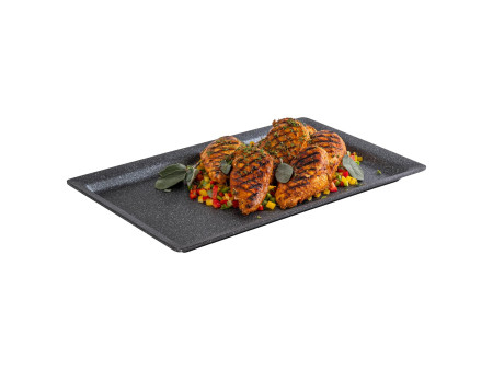 APS Plateau FROSTFIRE, (L)530 x (P)325 mm, argent-noir