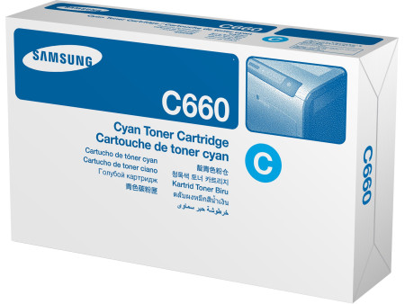 SAMSUNG Toner/Tambour pour SAMSUNG CLP610ND, cyan, HC