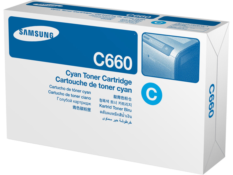 SAMSUNG Toner/Tambour pour SAMSUNG CLP610ND, cyan, HC