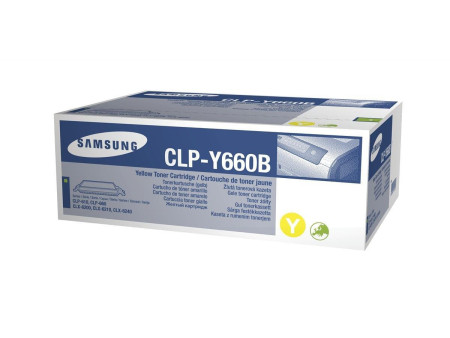SAMSUNG Toner/Tambour pour SAMSUNG CLP610ND, jaune, HC