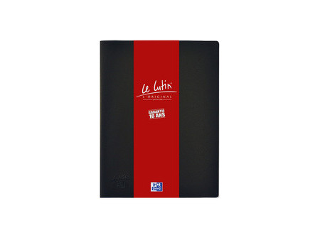 Oxford Protège-documents 'Le Lutin', A4, 10 pochettes, noir