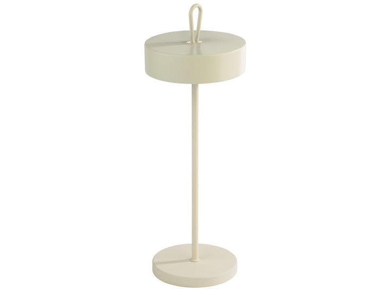 APS Lampe de bureau rechargeable à LED CLEO, blanc