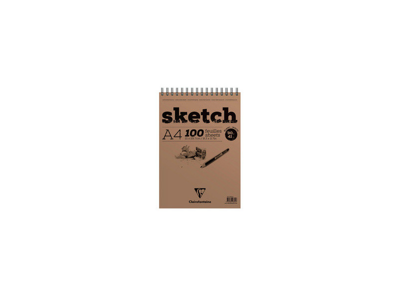 Clairefontaine Bloc croquis SKETCH, A3, 100 feuilles