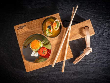 APS Assiette PEBBLES, set de 4, gunmetal