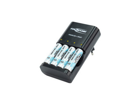 ANSMANN Chargeur intelligent Powerline 4 Smart, noir